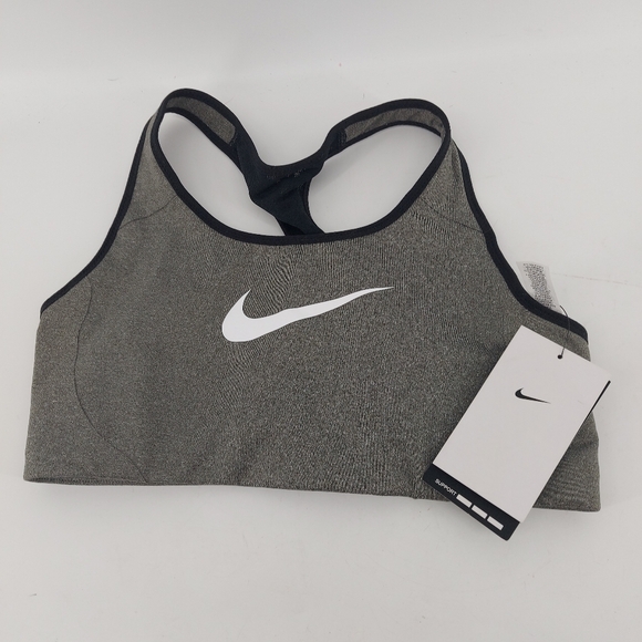 NIke Women Victory Shape Grey/Black High Support Size Medium - Picture 2 of 6